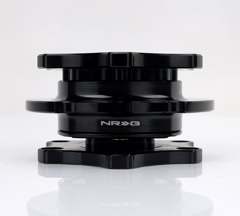 NRG Quick Release SFI SPEC 42.1 - Shiny Black Body / Shiny Black Ring - NRG SRK-R200BK-BK