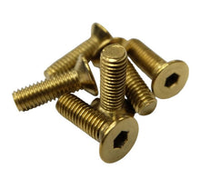 Load image into Gallery viewer, NRG Steering Wheel Screw Upgrade Kit (Conical) - Chrome Gold - NRG SWS-100CG