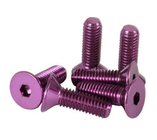 Load image into Gallery viewer, NRG Steering Wheel Screw Upgrade Kit (Conical) - Purple - NRG SWS-100PP
