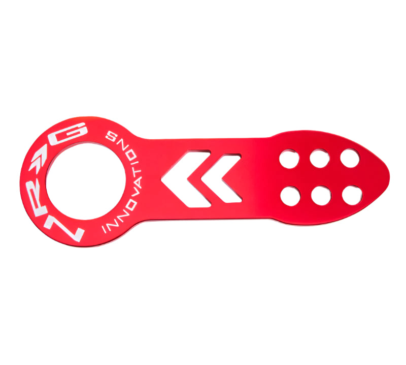 NRG Universal Front Tow Hook - Anodized Red - NRG TOW-100RD