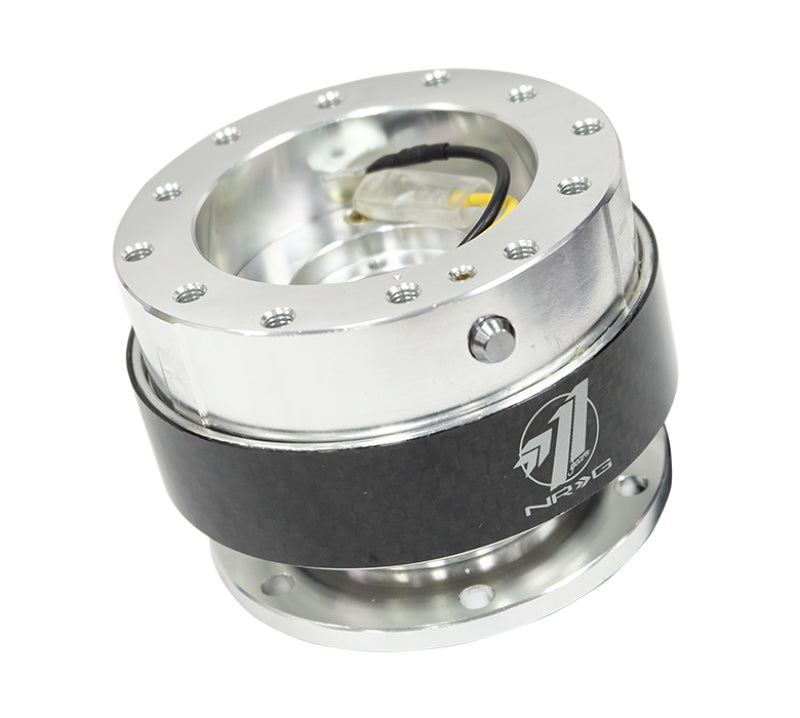 NRG Quick Release Gen 1.5 - Black Body / Carbon Fiber Ring - Black Ops Auto Works