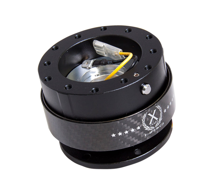 NRG Quick Release Gen 2.0 - Black Body / Black Carbon Fiber Ring - Black Ops Auto Works