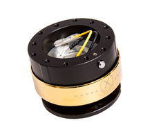 Load image into Gallery viewer, NRG Quick Release Gen 2.0 - Black Body / Chrome Gold Ring - Black Ops Auto Works