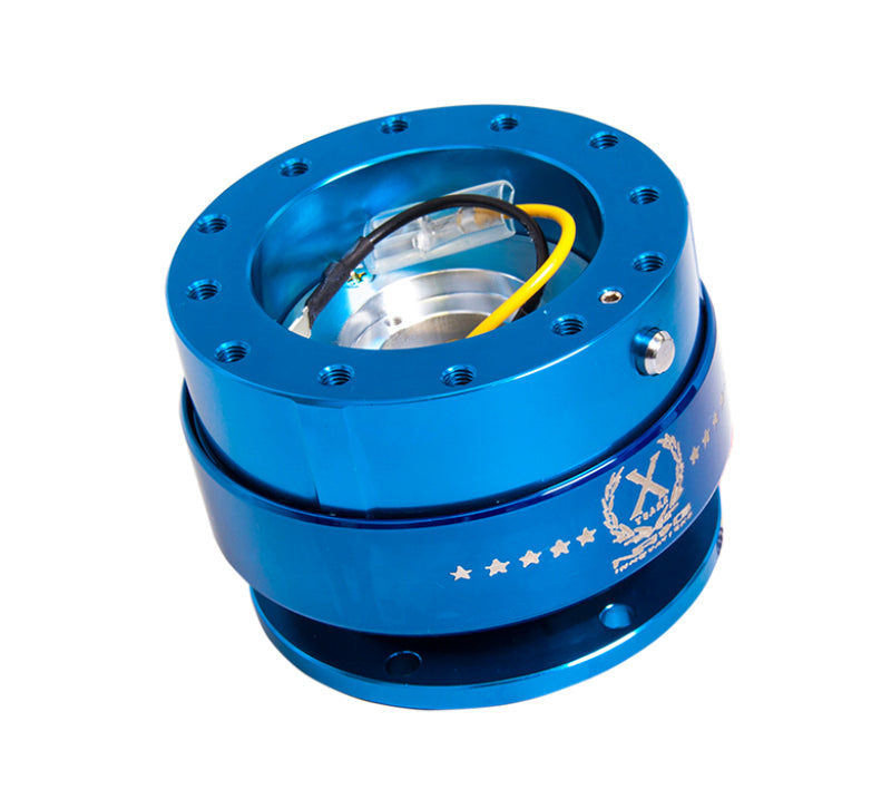 NRG Quick Release Gen 2.0 - Blue Body / Blue Ring - Black Ops Auto Works