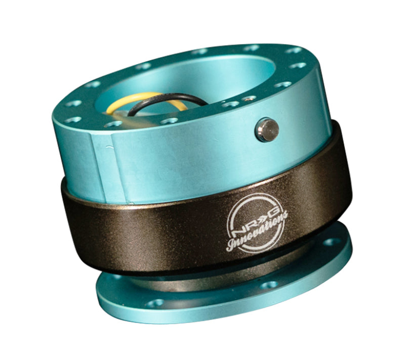 NRG Quick Release Gen 2.0 - Minty Fresh Body / Titanium Chrome Ring - Black Ops Auto Works