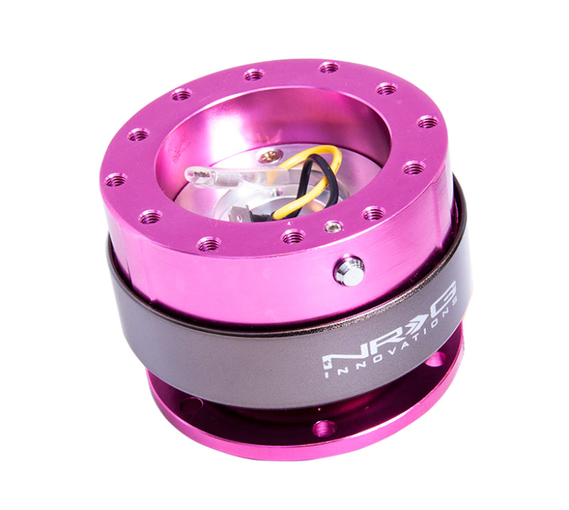 NRG Quick Release Gen 2.0 - Pink Body / Titanium Chrome Ring - Black Ops Auto Works