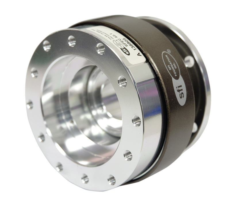 NRG Quick Release Gen 2.0 - Silver Body / Chrome Ring SFI Spec 42.1 - Black Ops Auto Works