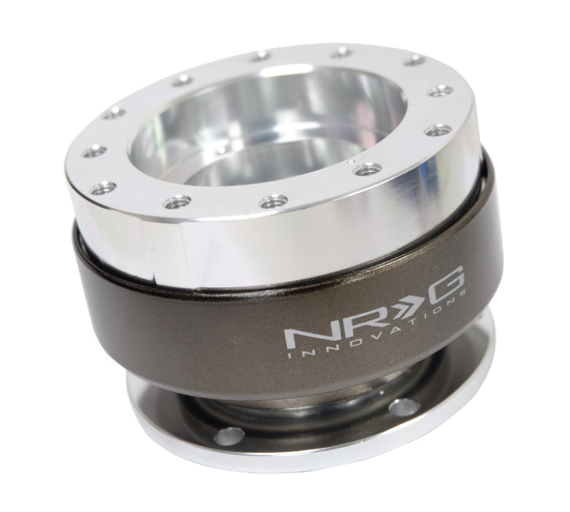 NRG Quick Release Gen 2.0 - Silver Body / Chrome Ring SFI Spec 42.1 - Black Ops Auto Works
