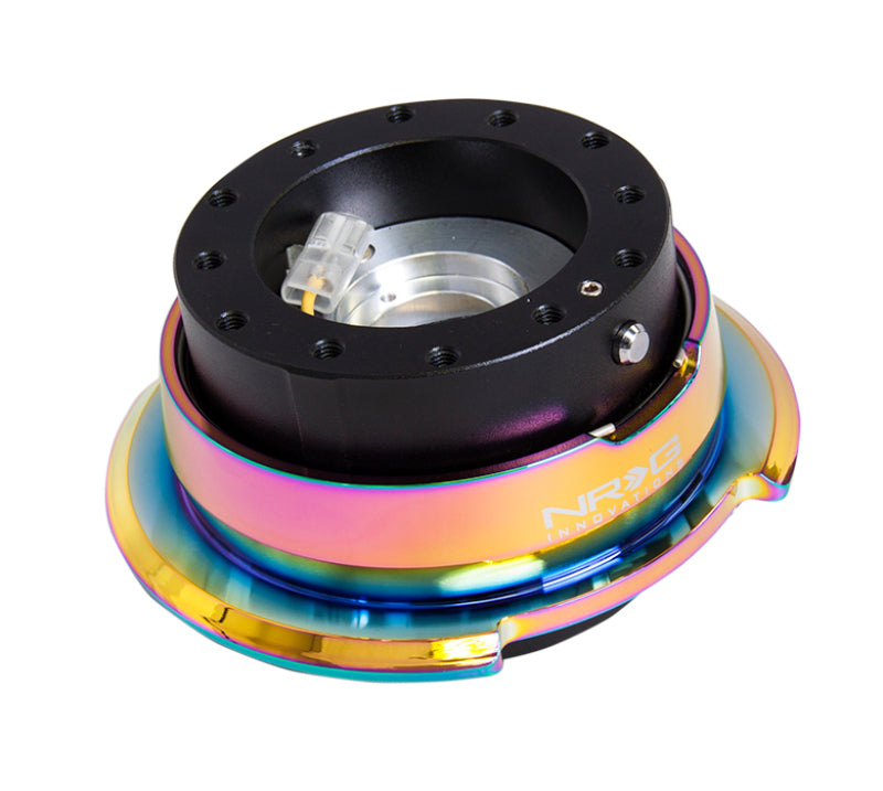 NRG Quick Release Gen 2.8 - Black Body / Neochrome Ring - Black Ops Auto Works