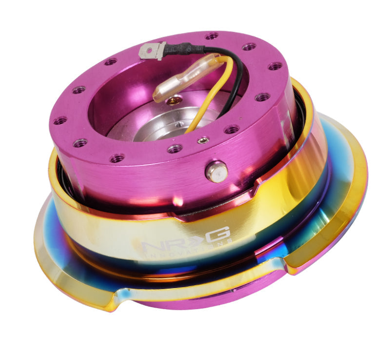 NRG Quick Release Gen 2.8 - Purple Body / Neochrome Ring - Black Ops Auto Works