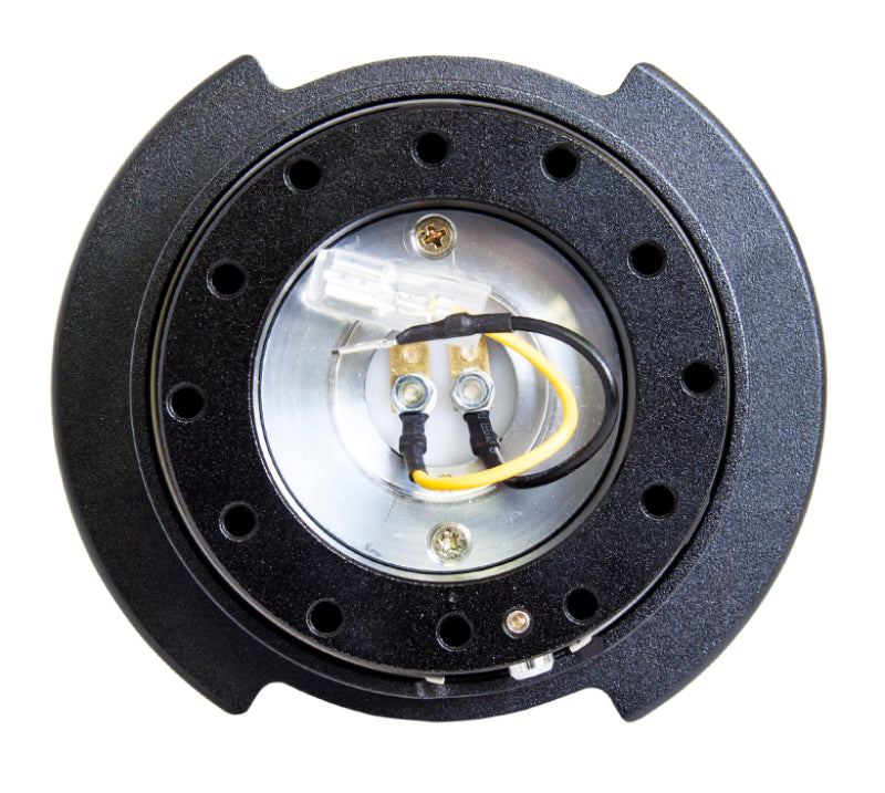 NRG Quick Release Kit Gen 2.5 - Black / Black Ring w/Finger Grooves - Black Ops Auto Works