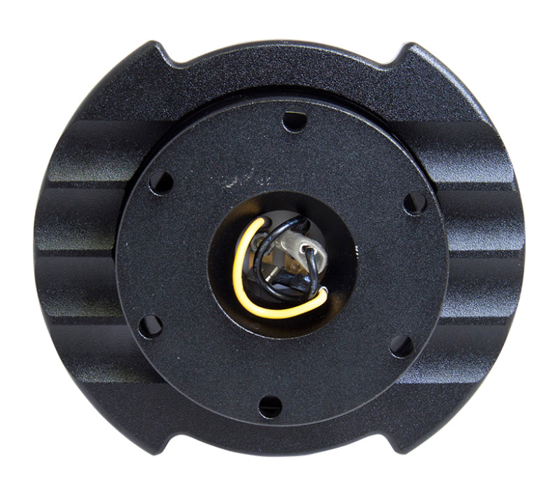 NRG Quick Release Kit Gen 2.5 - Black / Black Ring w/Finger Grooves - Black Ops Auto Works