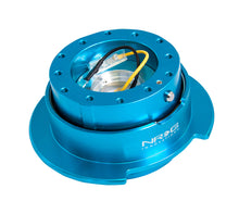 Load image into Gallery viewer, NRG Quick Release Kit Gen 2.5 - New Blue Body / Titanium Chrome Ring - Black Ops Auto Works