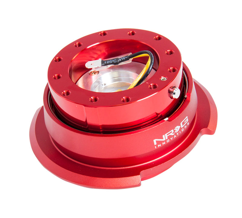 NRG Quick Release Kit Gen 2.8 - Red / Red Ring - Black Ops Auto Works