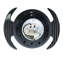 Load image into Gallery viewer, NRG Quick Release Kit Gen 3.0 - Black Body / Black Ring w/ Carbon Fiber Handles - Black Ops Auto Works