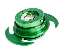 Load image into Gallery viewer, NRG Quick Release Kit Gen 3.0 - Green Body / Green Ring w/Handles - Black Ops Auto Works