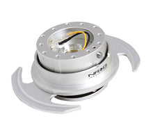 Load image into Gallery viewer, NRG Quick Release Kit Gen 3.0 - Silver Body / Silver Ring w/Handles - Black Ops Auto Works