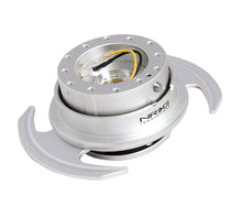 Load image into Gallery viewer, NRG Quick Release Kit Gen 3.0 - Silver Body / Silver Ring w/Handles - Black Ops Auto Works