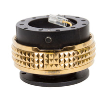 Load image into Gallery viewer, NRG Quick Release Kit - Pyramid Edition - Black Body / Chrome Gold Pyramid Ring - Black Ops Auto Works
