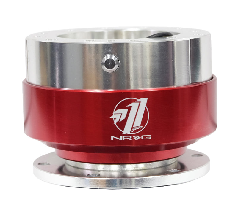 NRG Quick Release - Silver Body/ Red Chrome Ring - Black Ops Auto Works