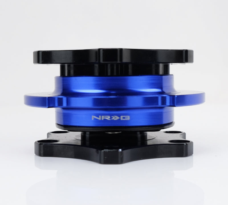 NRG Race Short Hub Datsun - Black Body Blue Ring - Black Ops Auto Works