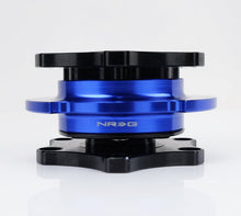 Load image into Gallery viewer, NRG Race Short Hub Datsun - Black Body Blue Ring - Black Ops Auto Works