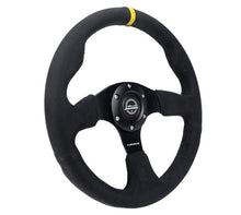 Load image into Gallery viewer, NRG Reinforced Steering Wheel (320mm) Alcantara Steering Wheel w/ Black Stitching - Black Ops Auto Works