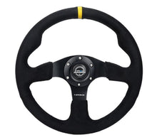 Load image into Gallery viewer, NRG Reinforced Steering Wheel (320mm) Alcantara Steering Wheel w/ Black Stitching - Black Ops Auto Works