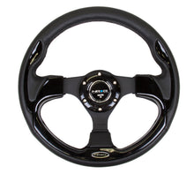 Load image into Gallery viewer, NRG Reinforced Steering Wheel (320mm) Blk w/Gloss Black Trim - Black Ops Auto Works