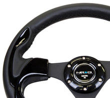 Load image into Gallery viewer, NRG Reinforced Steering Wheel (320mm) Blk w/Gloss Black Trim - Black Ops Auto Works