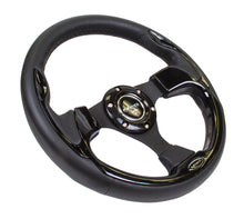 Load image into Gallery viewer, NRG Reinforced Steering Wheel (320mm) Blk w/Gloss Black Trim - Black Ops Auto Works