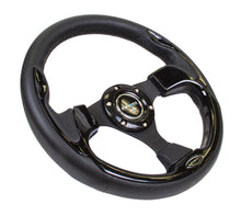 Load image into Gallery viewer, NRG Reinforced Steering Wheel (320mm) Blk w/Gloss Black Trim - Black Ops Auto Works