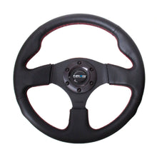 Load image into Gallery viewer, NRG Reinforced Steering Wheel (320mm) Leather w/Red Stitch - NRG RST-012R-RS