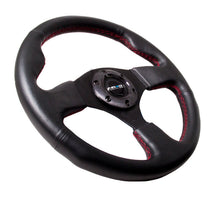 Load image into Gallery viewer, NRG Reinforced Steering Wheel (320mm) Leather w/Red Stitch - Black Ops Auto Works