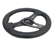 Load image into Gallery viewer, NRG Reinforced Steering Wheel (320mm) w/Carbon Center Spoke - Black Ops Auto Works