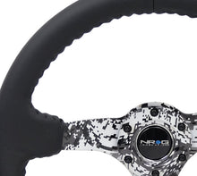 Load image into Gallery viewer, NRG Reinforced Steering Wheel (350mm / 3in. Deep) Blk Leather w/Hydrodipped Digi-Camo Spokes - Black Ops Auto Works