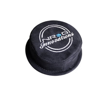 Load image into Gallery viewer, NRG Reinforced Steering Wheel (380mm) Nascar/ Alcantara 3 Spoke w/ NRG Logo/ Removable Crushed Pad NRG NRGRST-380MB-A