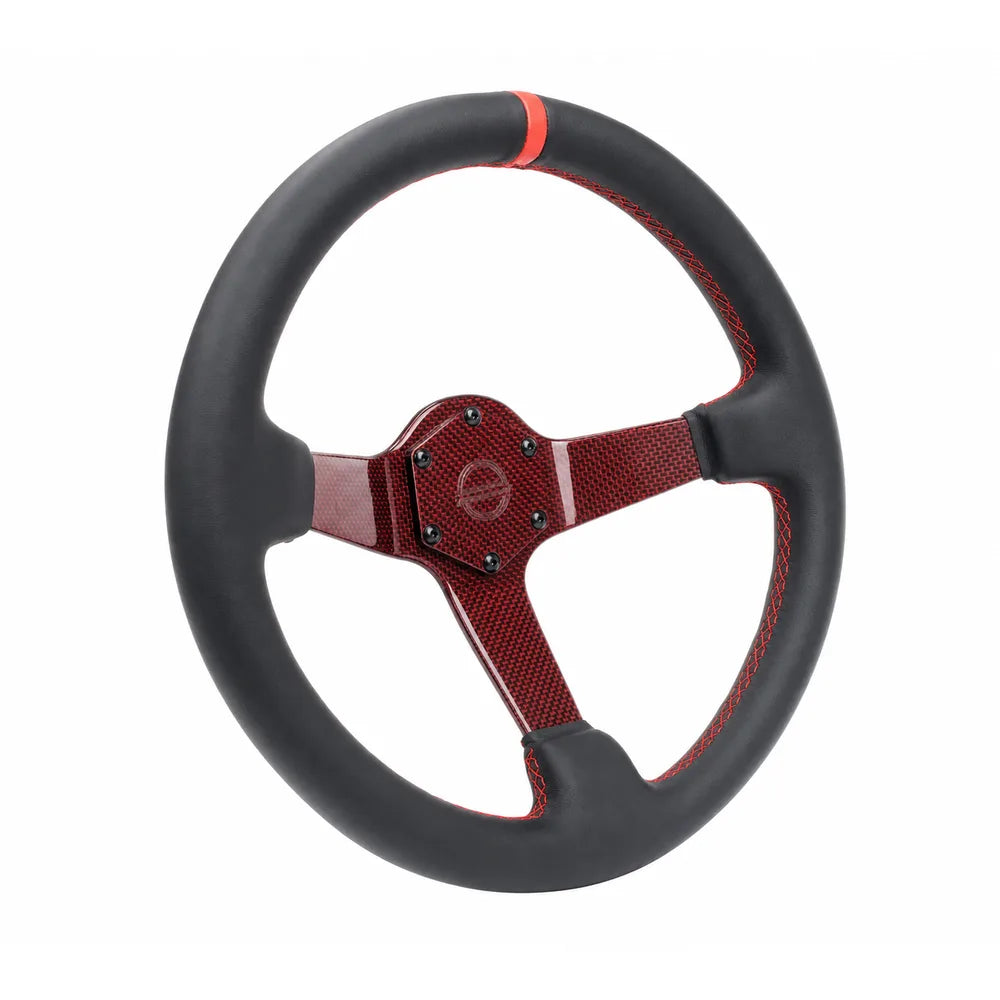 NRG RST-036CF-RD 350mm Carbon Fiber Steering Wheel