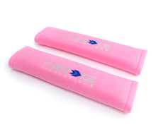 Load image into Gallery viewer, NRG Seat Belt Pads 2.7in (Wide) X 11in - Pink (2 Piece) Short - Black Ops Auto Works