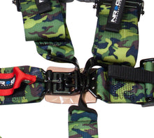 Load image into Gallery viewer, NRG SFI 16.1 5pt 3in. Seat Belt Harness/ Latch Link - Camo - Black Ops Auto Works