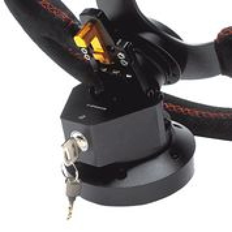 NRG Steering Wheel Quick Tilt System w/Lock - Black - Black Ops Auto Works