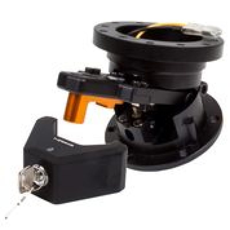 NRG Steering Wheel Quick Tilt System w/Lock - Black - Black Ops Auto Works