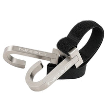 Load image into Gallery viewer, NRG STR-100TI titanium CNC aluminum steering wheel hook with adjustable strap