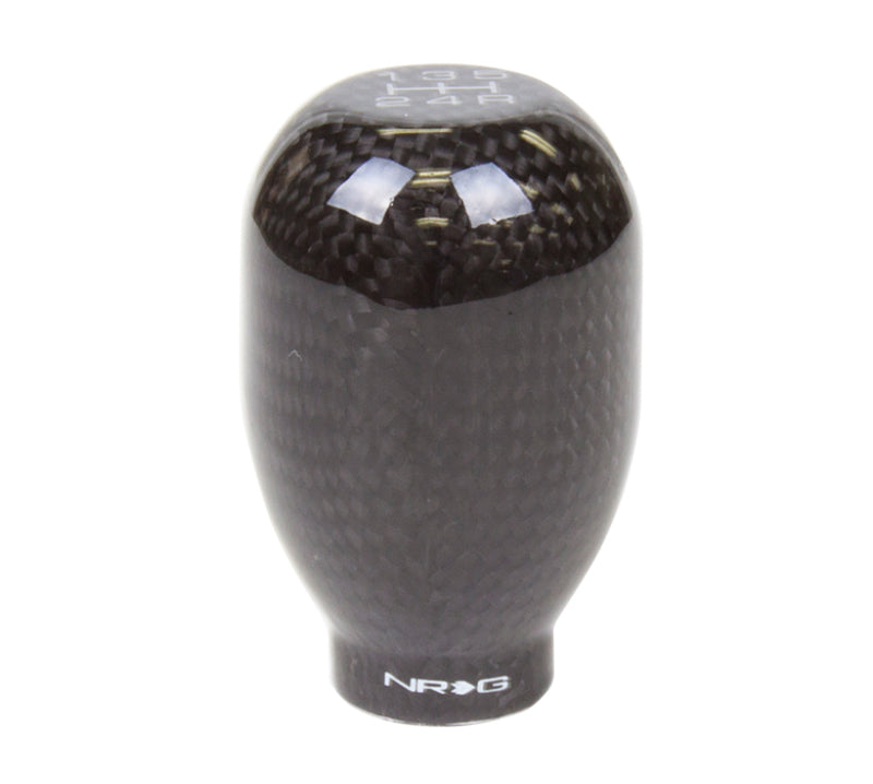 NRG Universal Shift Knob 42mm - Heavy Weight 480G / 1.1Lbs. - Black Carbon Fiber (5 Speed) - Black Ops Auto Works