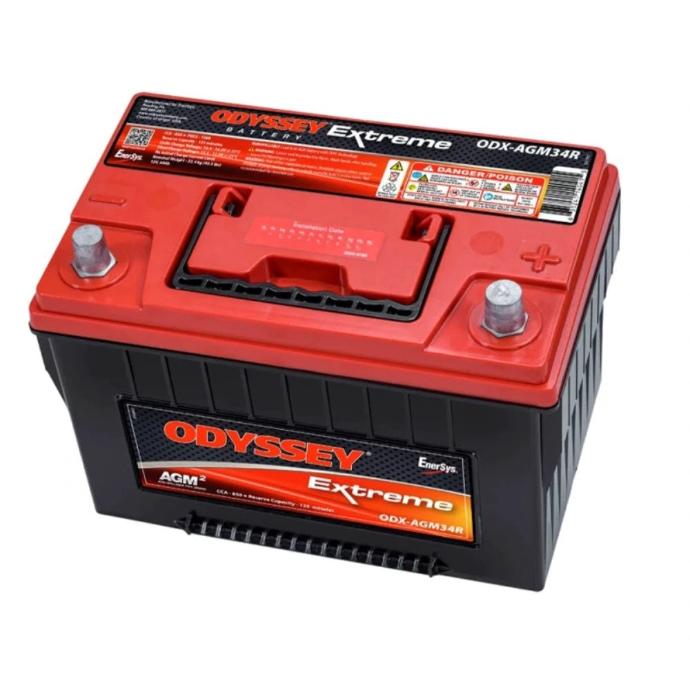 Odyssey Battery Auto/Truck/Heavy Duty & Commercial Extreme AGM Battery (34R-PC1500T) - Odyssey Battery ODX-AGM34R