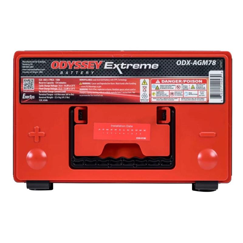 Odyssey Extreme AGM battery ODX-AGM78 - image 3