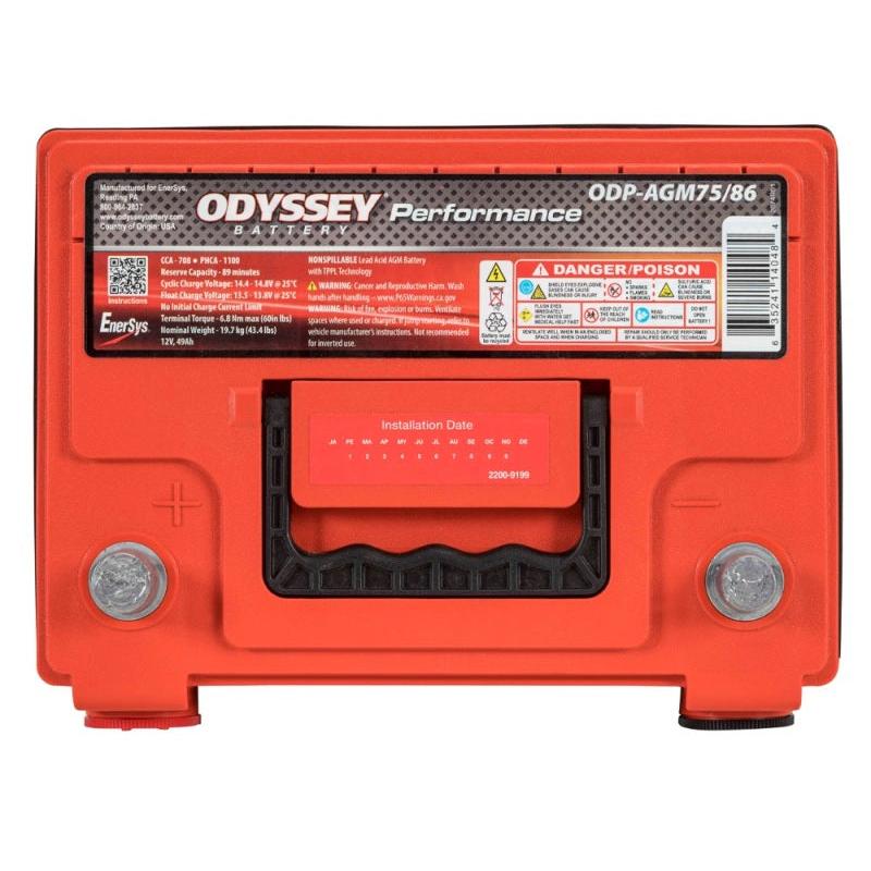 Odyssey Performance AGM battery ODP-AGM75 86 - image 2