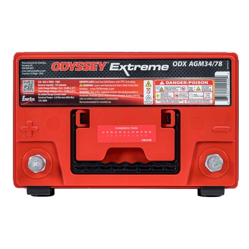 Odyssey Extreme AGM battery ODX-AGM34 78 - image 2