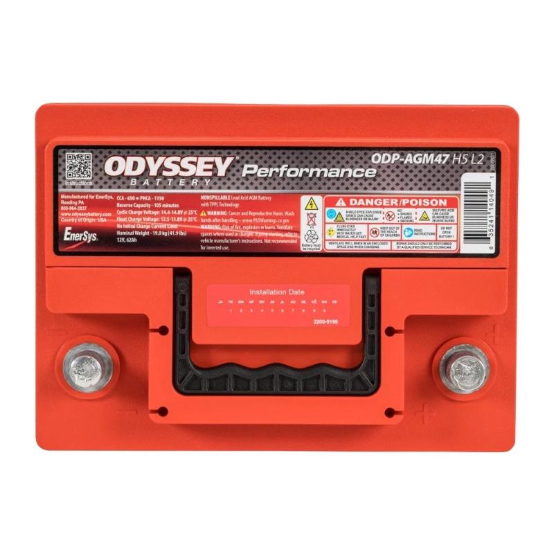 Odyssey Performance AGM battery ODP-AGM47 H5 L2 - image 2