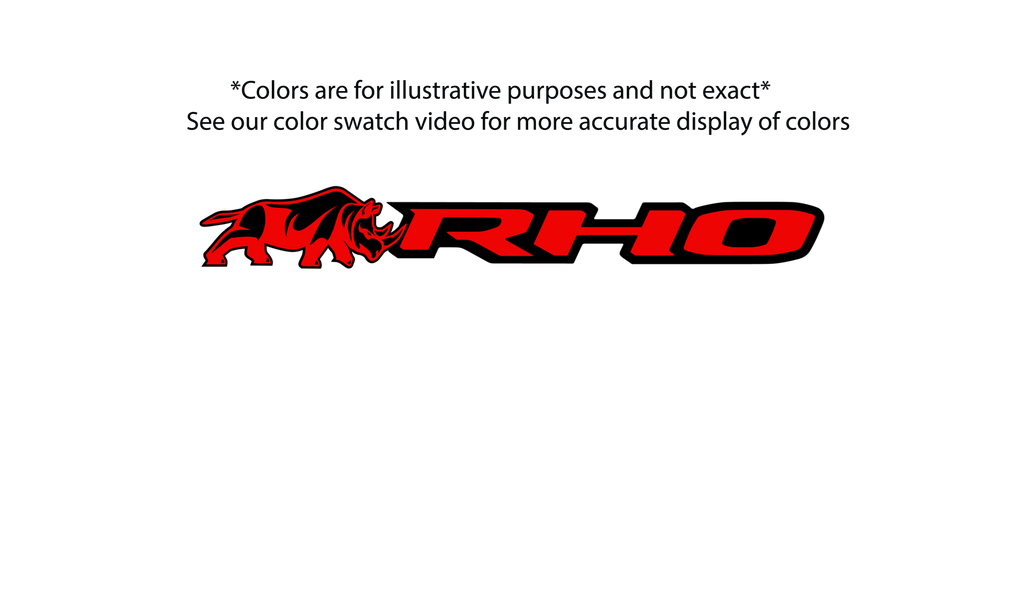 OEM Style RHO/Rhino Combo Badge 2025-2026 Ram 1500 RHO